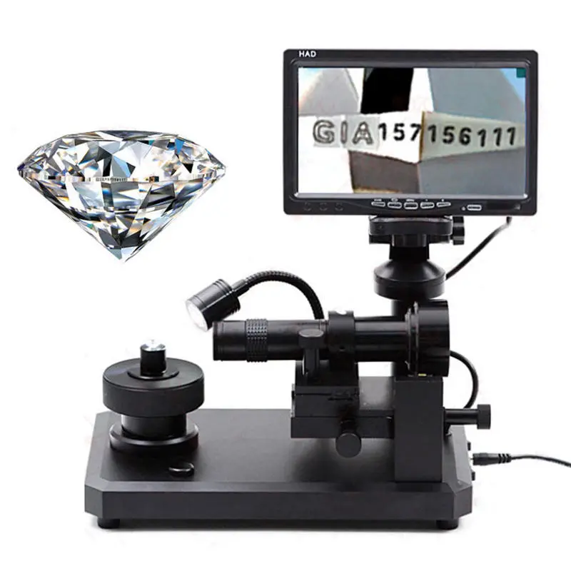 Diamond Waistline Video Microscope | 7 Inch Screen | 30X-110X Magnification