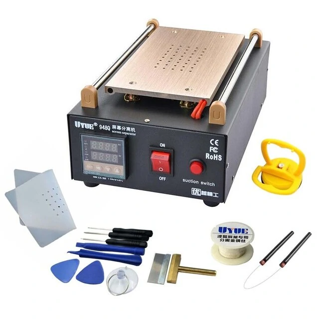 UYUE 948Q Vacuum Separator Machine | Built-in Pump & LCD Touch Screen | Max 7