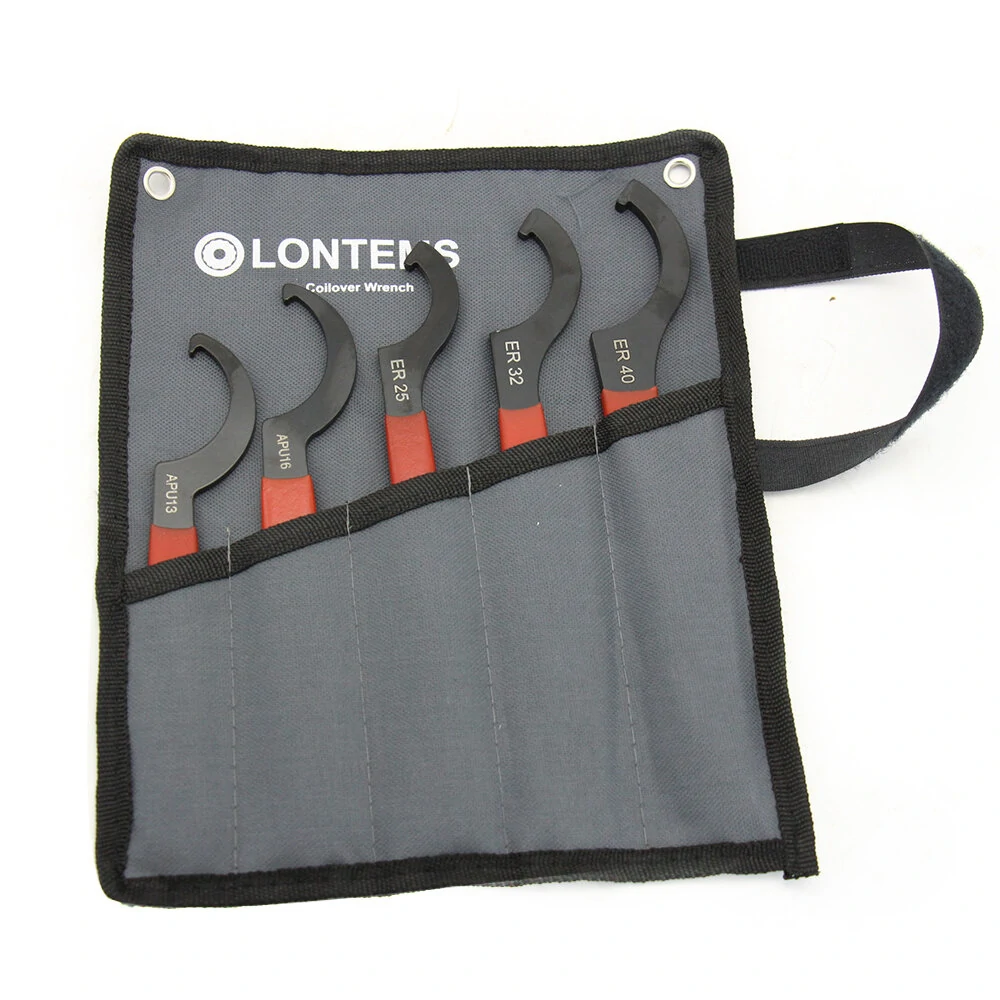 APU13 16 ER25 32 40 Wrench Set - 5PCS High-Speed Steel Tool for Precision Work-Holding