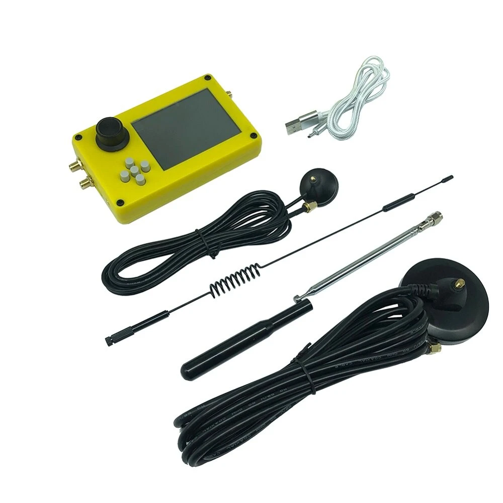 HackRF One+PortaPack H2 SDR Radio - 3.2 Inch Touch LCD, 0.5ppm TXCO, Battery