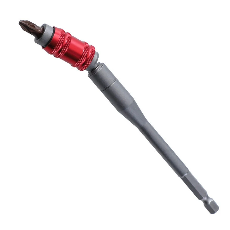 Wiha 145mm Magnetic Screwdriver Bit Holder | 20° Rotatable, 1/4 Hex Shank
