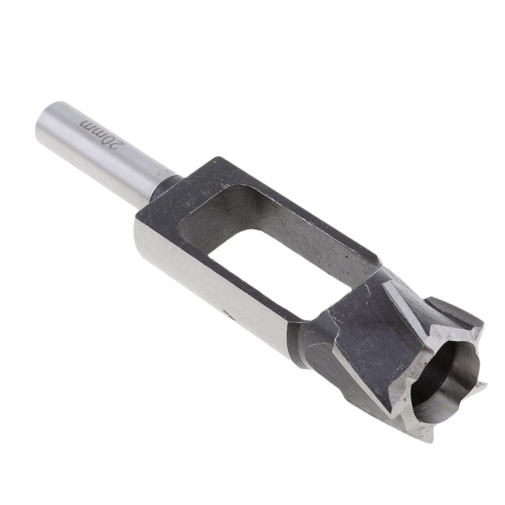 Woodworking Drill Bit | 20-30mm Tapered Snug Plug Cutter - 13mm Shank Carbon Steel