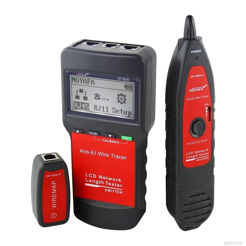 NOYAFA NF-8200 LAN Cable Tester | Ethernet RJ45 Network & Telephone Tester