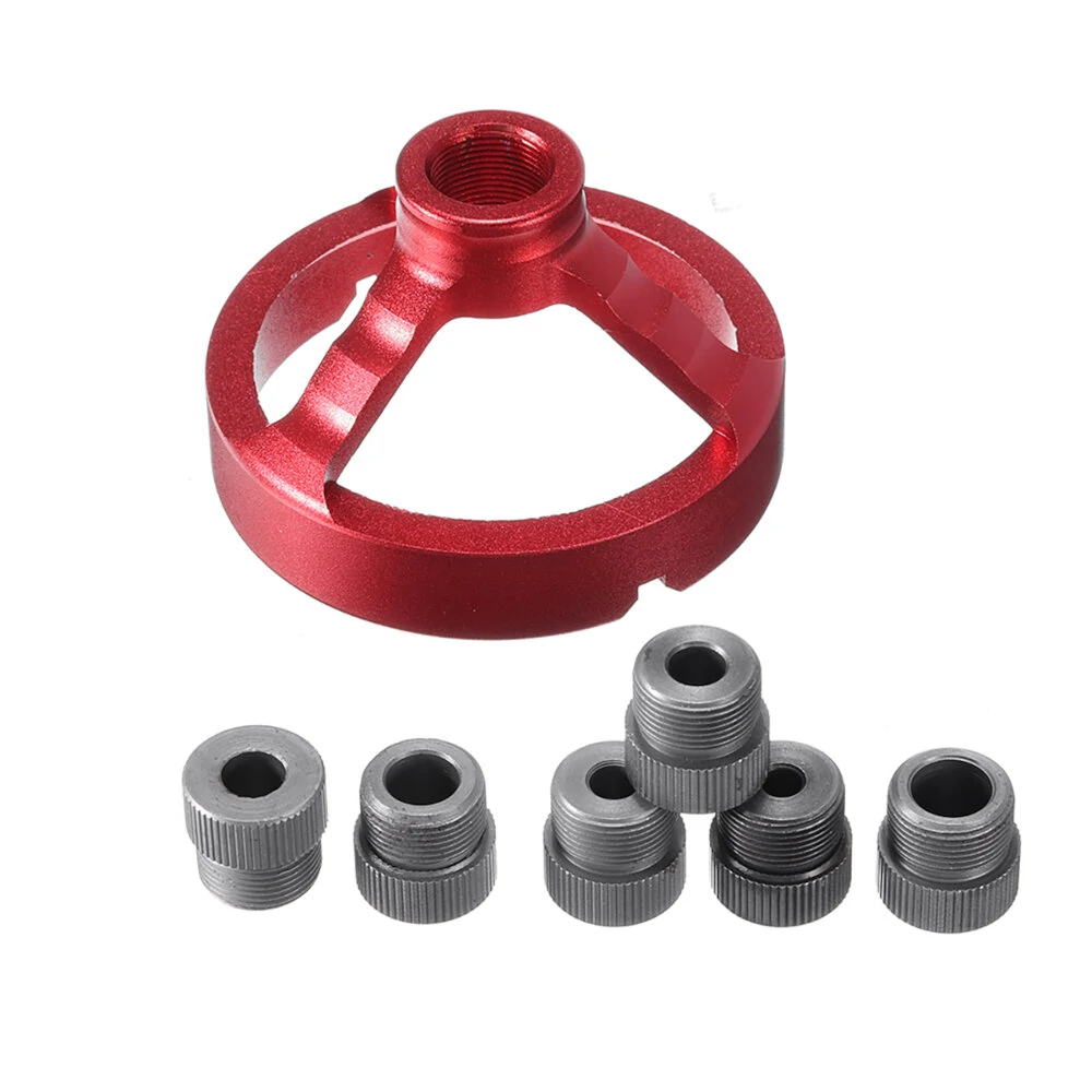5-10mm Drill Guide | Vertical Drilling Fixture for Woodworking | Aluminum Alloy Punch Locator