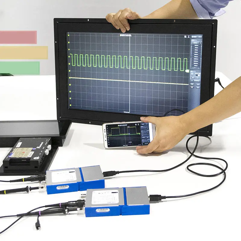 LOTO OSCA02 35MHz 2CH Portable Oscilloscope | 100MS/s USB PC Virtual