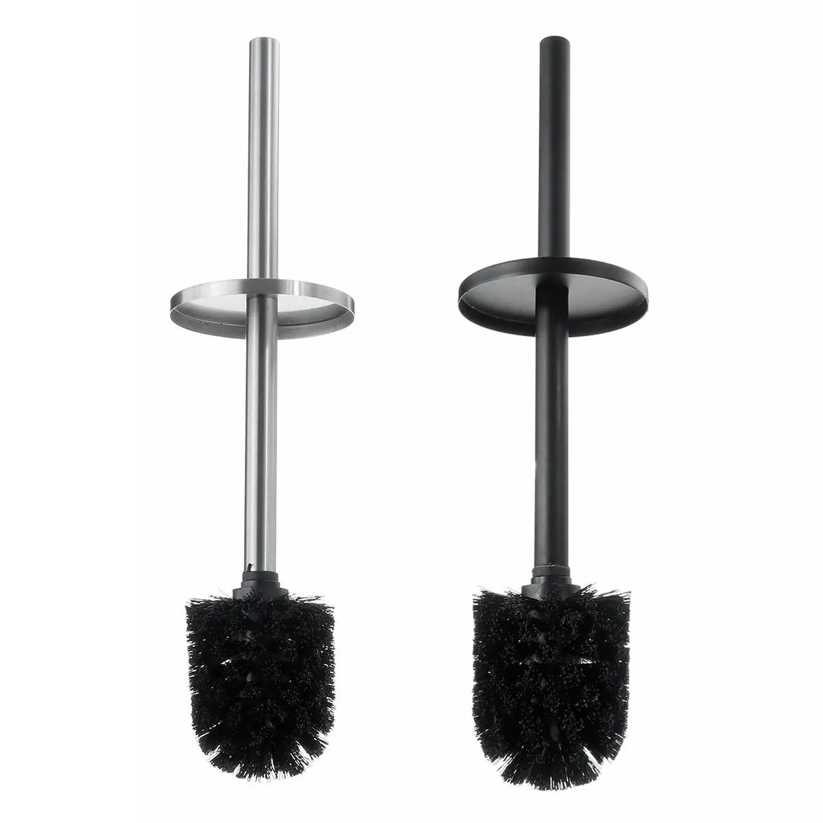 Stainless Steel Toilet Cleaning Brush - Wall Mounted & Easy Install