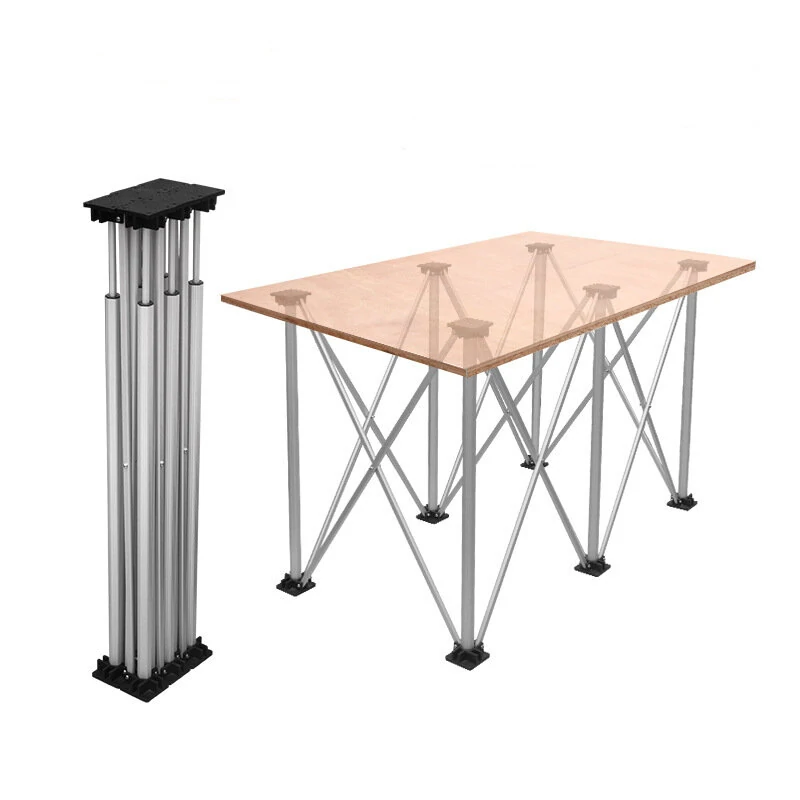 Wnew Portable Work Table - Aluminum Alloy Telescopic Sawhorse Support | Router Table