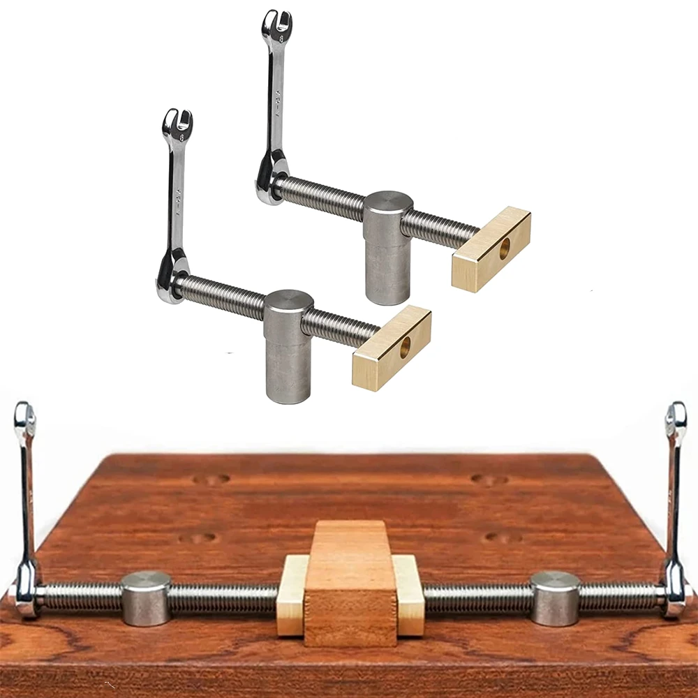 GANWEI MFT Table Workbench Clamps - 20mm Bench Dog Stops for Woodworking