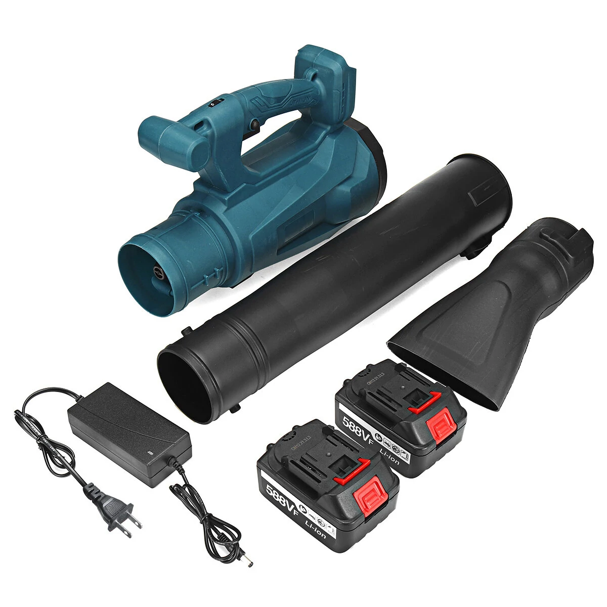 Makita 2-in-1 Electric Blower Vacuum - For Dust, Pet Hair, Leaves & Snow | Battery Not Included