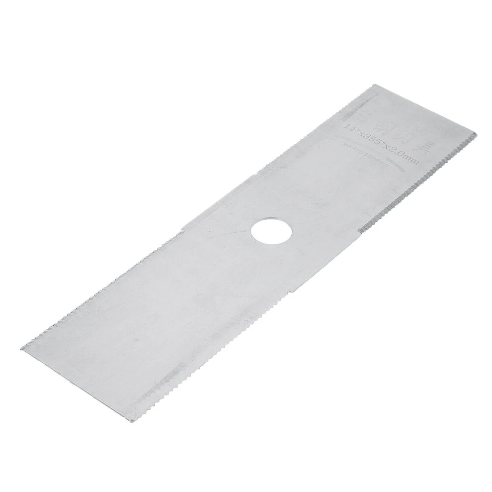 Steel Brush Cutter Blade - 355mm Trimmer Lawnmower Replacement Part