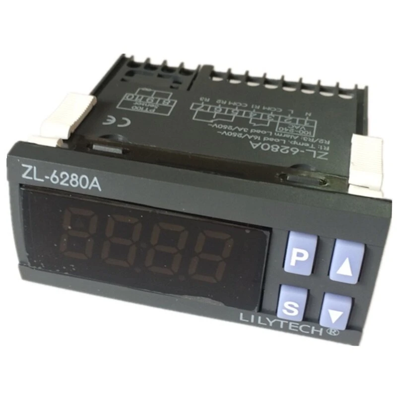 LILYTECH ZL-6280A PT100 Digital Temperature Controller - 400°C 16A Thermostat