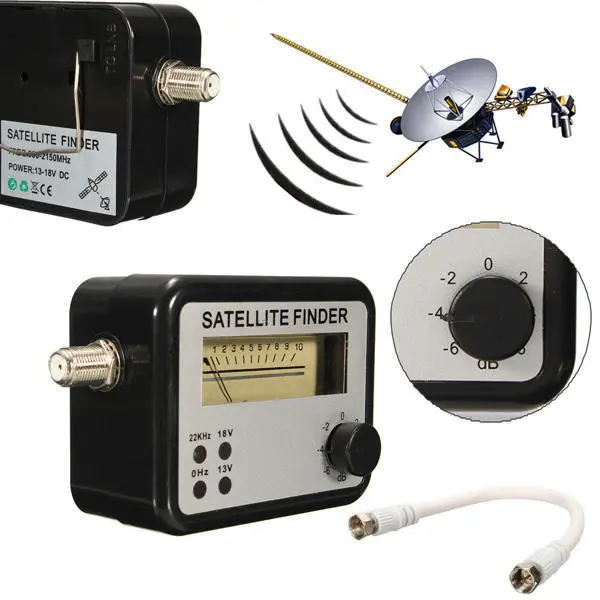 Digital Sat Signal Finder Meter DISH TV DIRECTV Model X1234