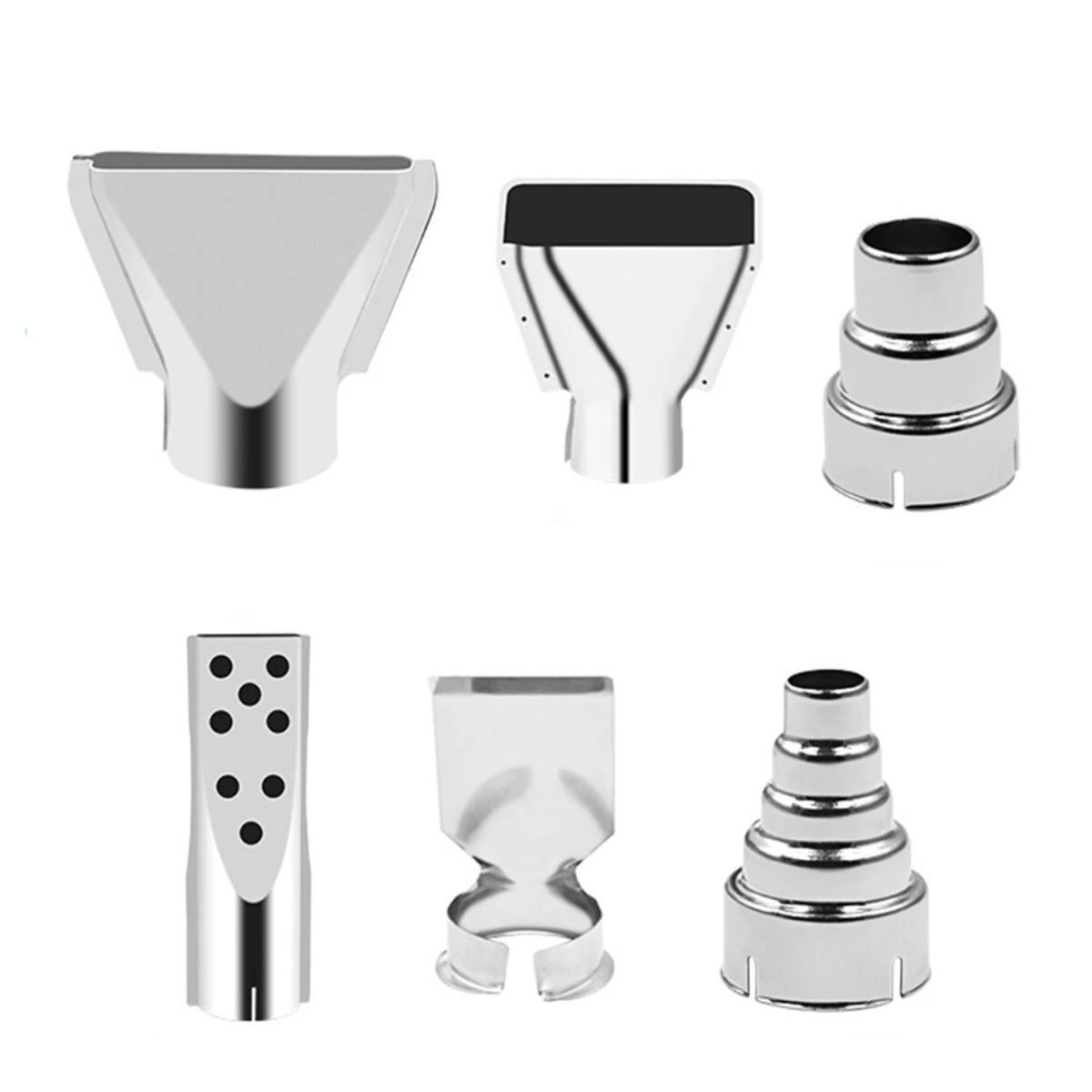 6Pcs Multipurpose Heat Machine Nozzle | Industrial Hot Air Gun Parts