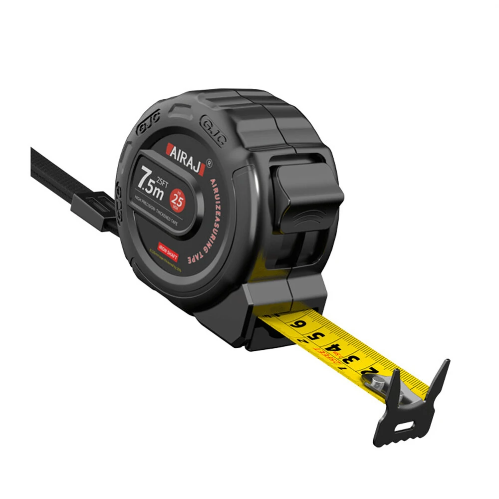 High Precision 7.5m-25mm Retractable Tape Measure | Stainless Steel with Dual Unit Reading