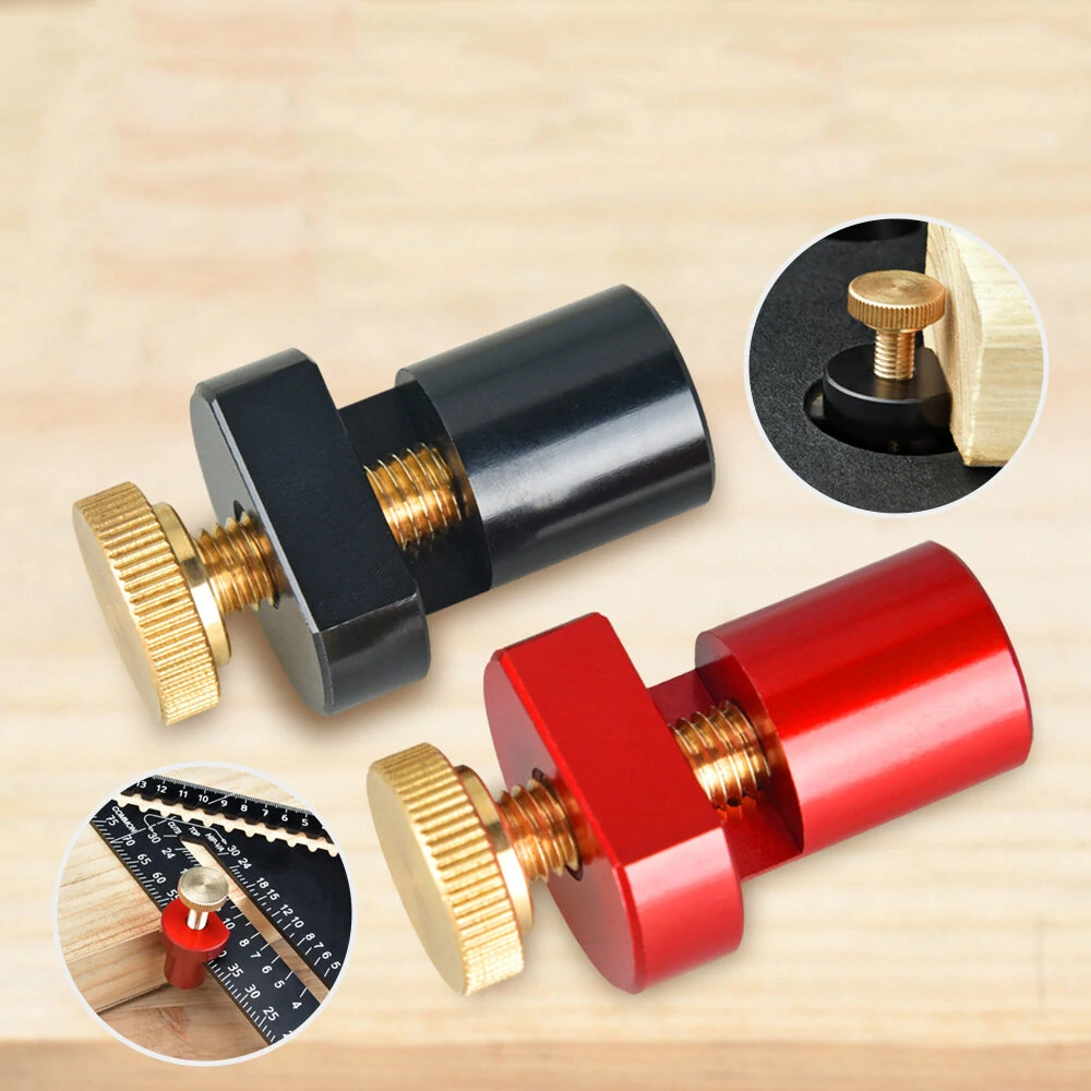 MFT Bench Dog Clamp Stop - 19mm 20mm Peg Brake Stopper for Woodworking Workbench