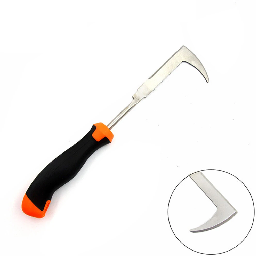 7 Shape Garden Weeder - Manganese Steel Blade, Rubber Handle | Precision Weeding Tool