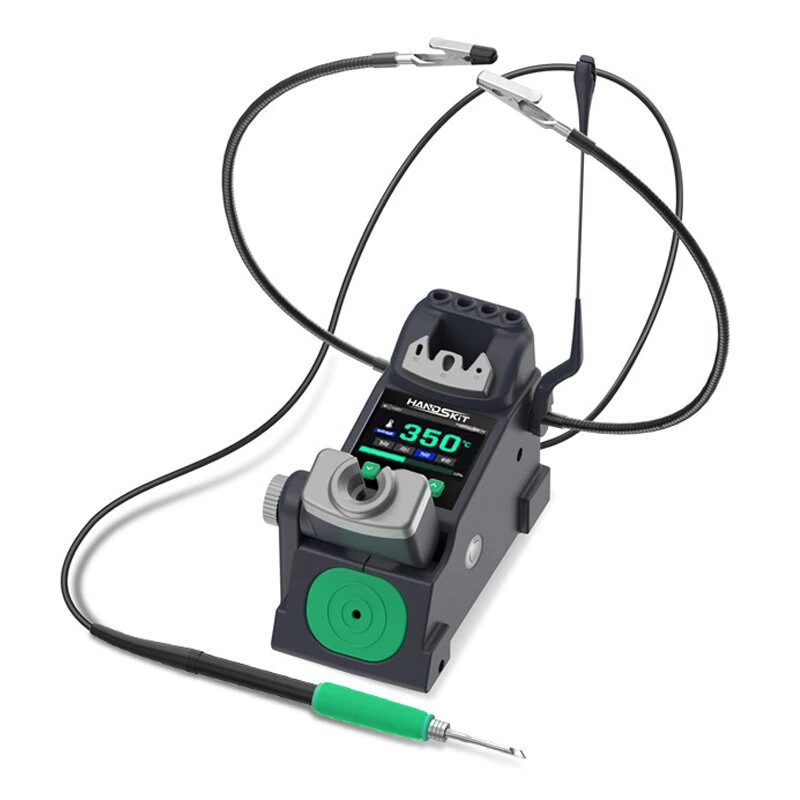 HANDSKIT S5 Portable Welding Station | 100-450°C Adjustable | Rapid Heating & Sleep Function