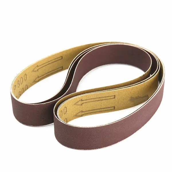 3pcs 760x25mm 800 Grit Sanding Belts - 800 Grit Abrasive Sandpaper
