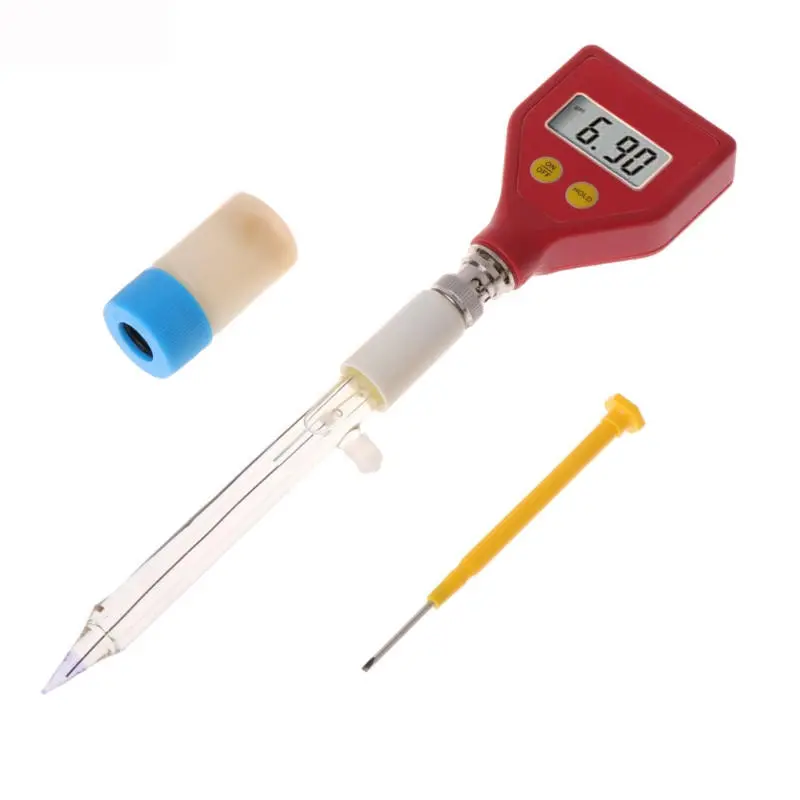 Digita PH Meter - Sharp Glass Electrode for Water, Food, Milk & Soil Testing