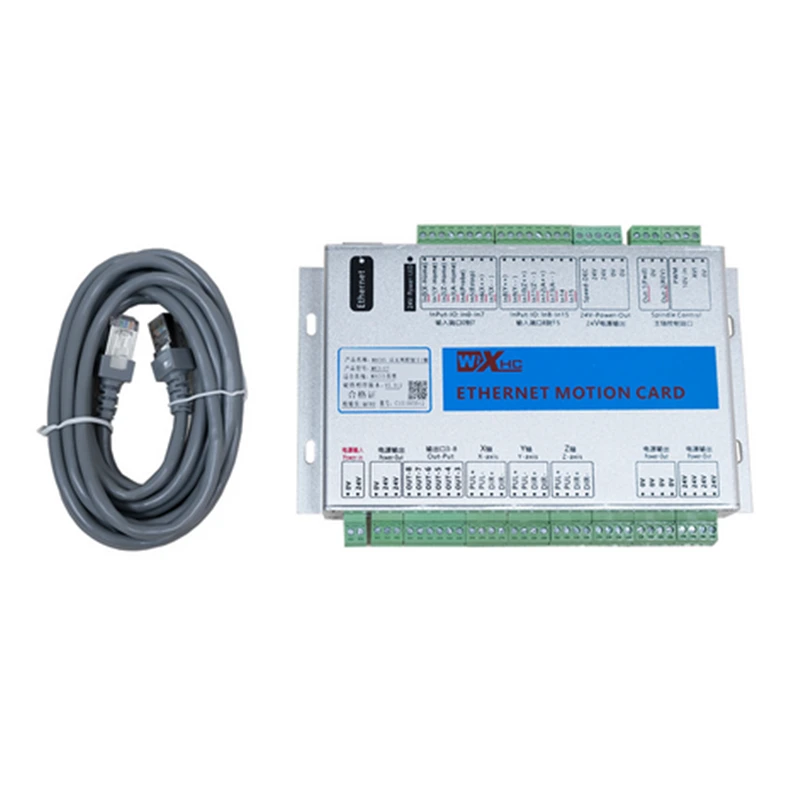 MACH3 Ethernet Motion Control Card | 3/4/6 Axis CNC Controller for Lathe & Engraver