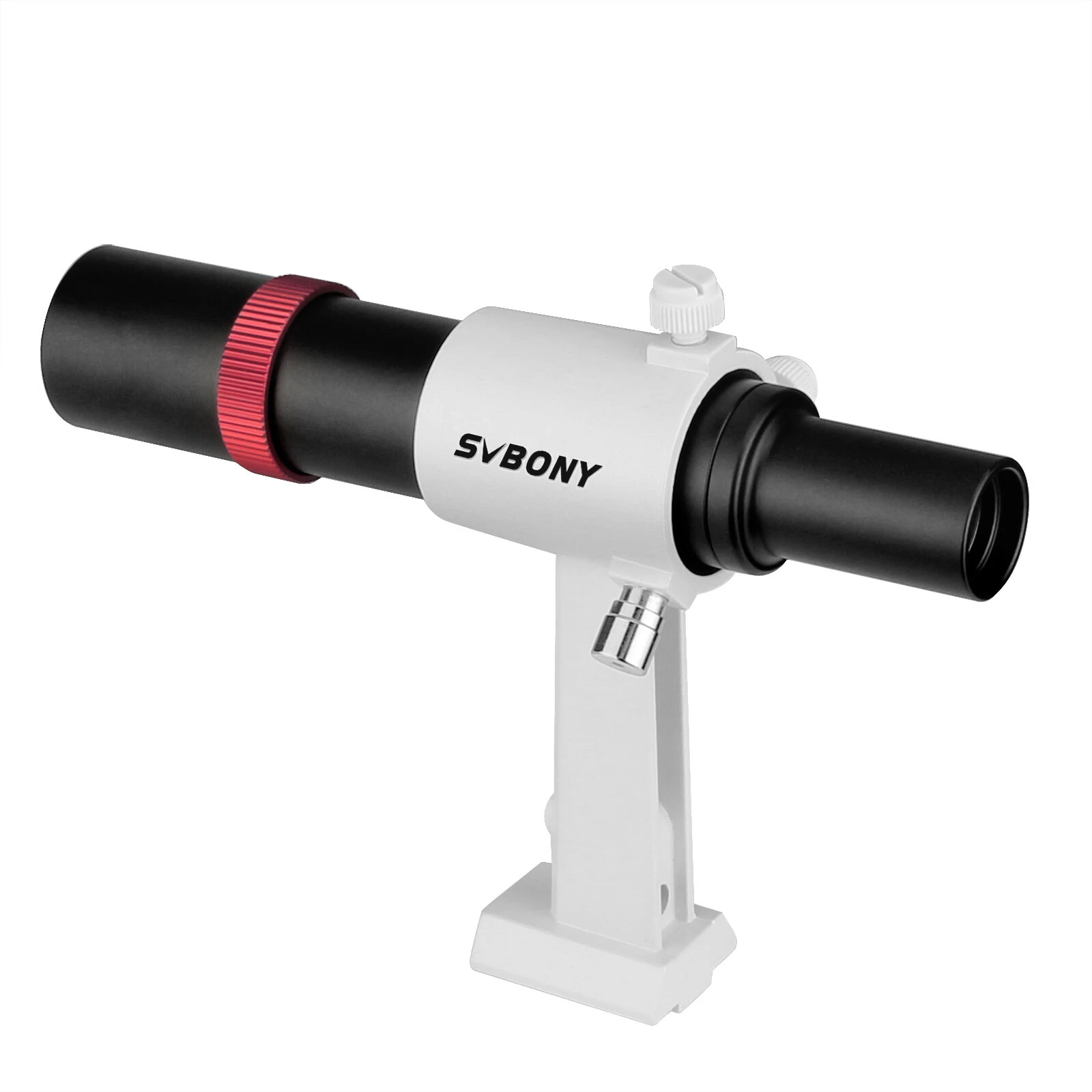 SVBONY SV182 6x30 Metal Finderscope | Telescope Accessory with Crosshairs & Bracket