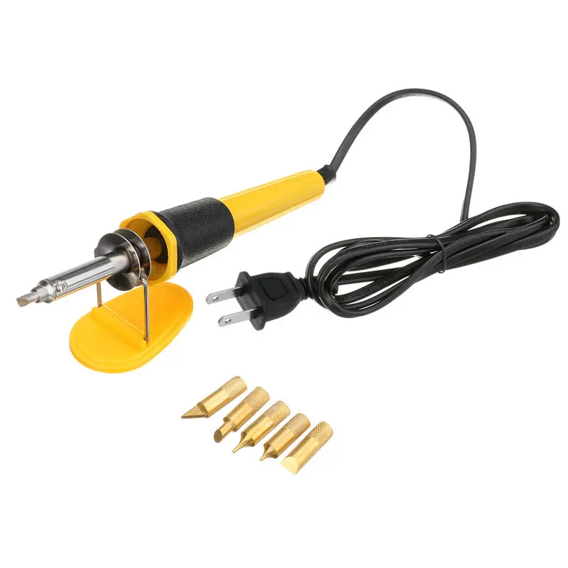 Wood Burning Tool Kit 40W - Pyrography Art Pen with Tips - 110V/220V Soldering Iron Set