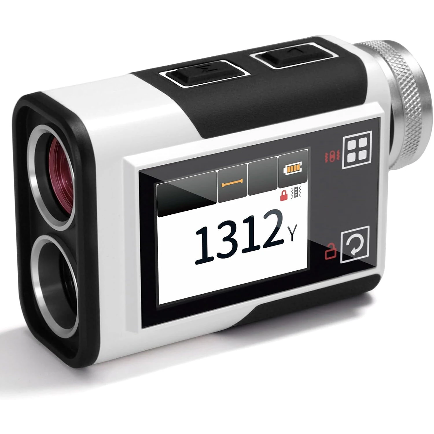 CIGMAN Golf Rangefinder with Slope - 1312 Yards | 6X Magnification & Flag Lock