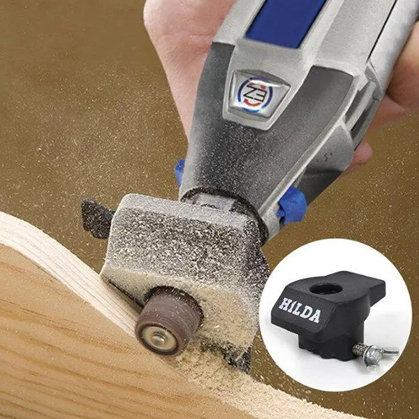 HILDA Sanding Grinding Guide Attachment Locator Positioner Drill Adapter