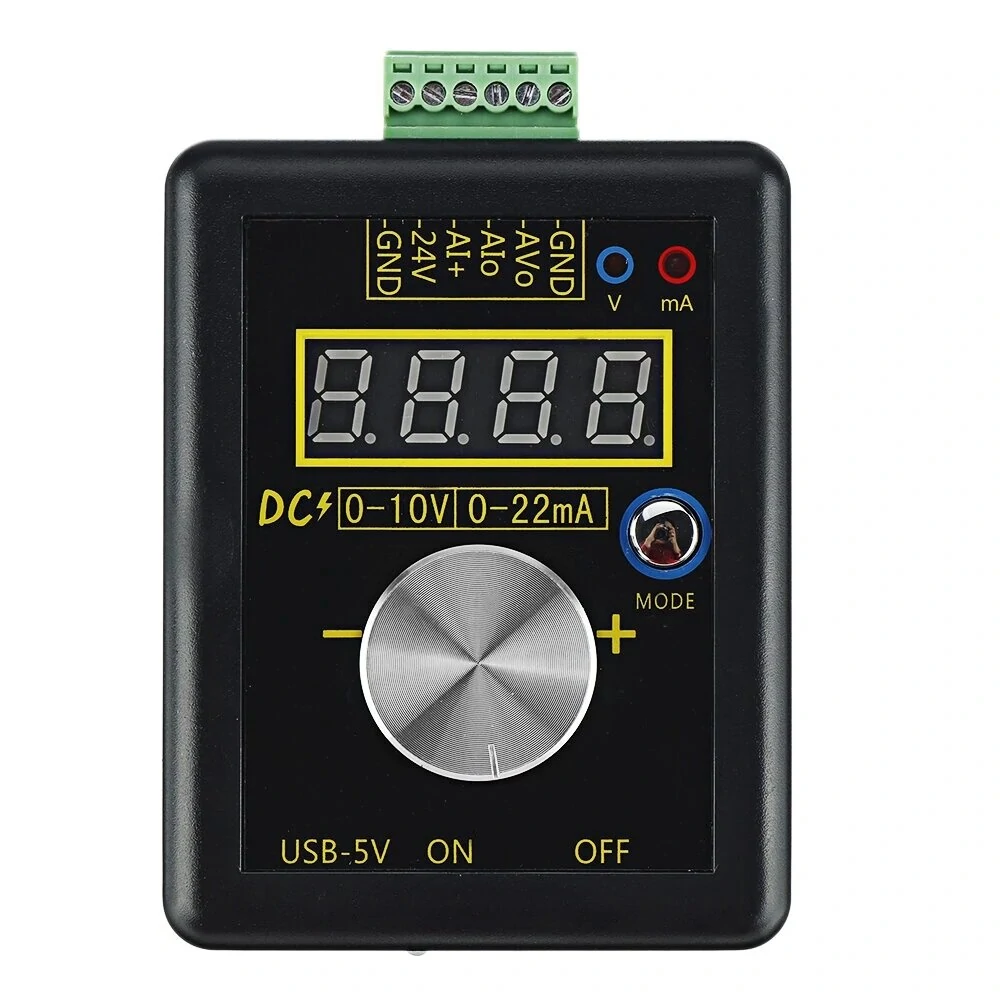 FNIRSI SG002 4-20mA 0-10V Signal Generator | Current Transmitter & Voltage Tester