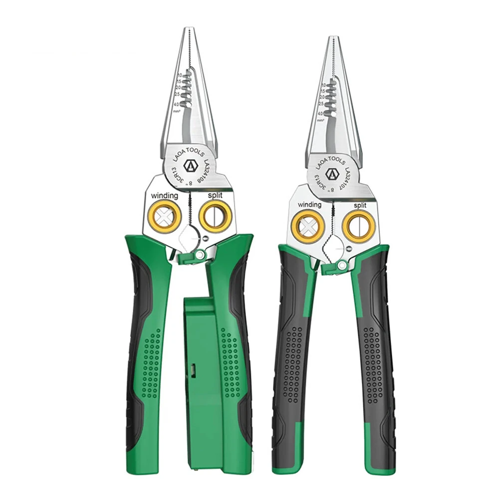 LAOA 7-in-1 Stainless Steel Wire Stripper | High Precision Electrical Tool | Ergonomic Design