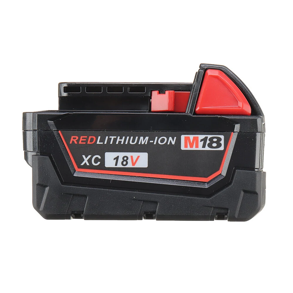 2Pcs 18V Milwaukee M18 Battery Replacement - 3.0Ah to 6.0Ah Compatible