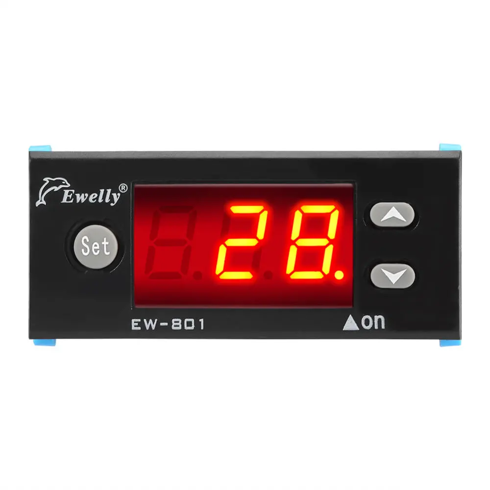 Digital Solar Water Heater Thermometer - Digital Display with Sensor | Thermostat