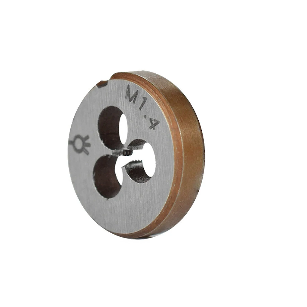 M1-M1.8 Metric Mini Round Die Tap | Threading Tool for Hole Saw Cutter