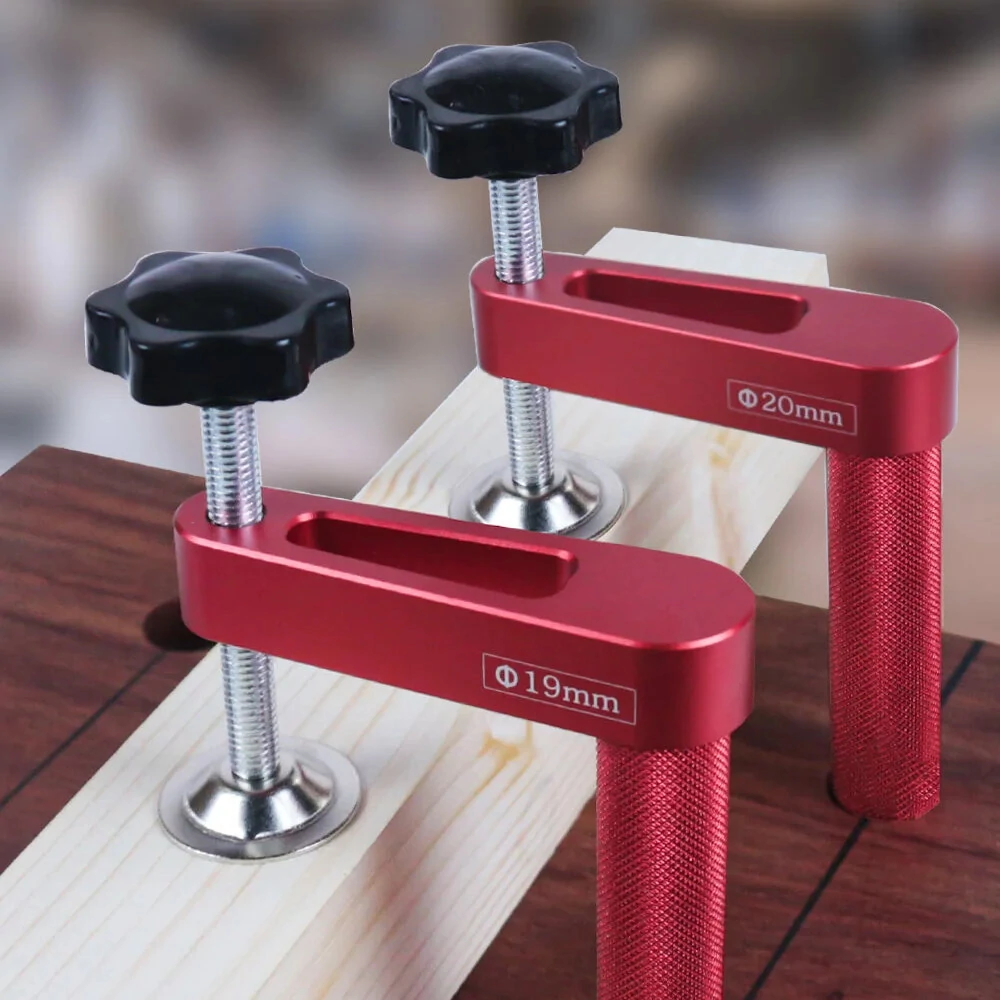 JIGHOLE 19mm/20mm Bench Dog Hold Down Clamps - 2 Pack for MFT Workbench