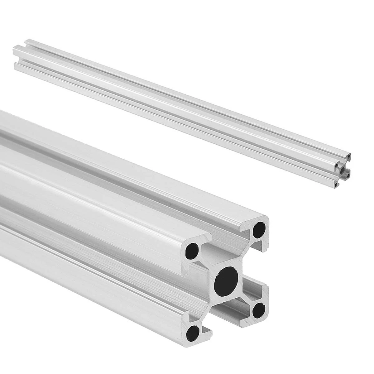 Machifit 2020 T-Slot Aluminum Extrusion - 100-250mm Silver Profile for CNC & Laser