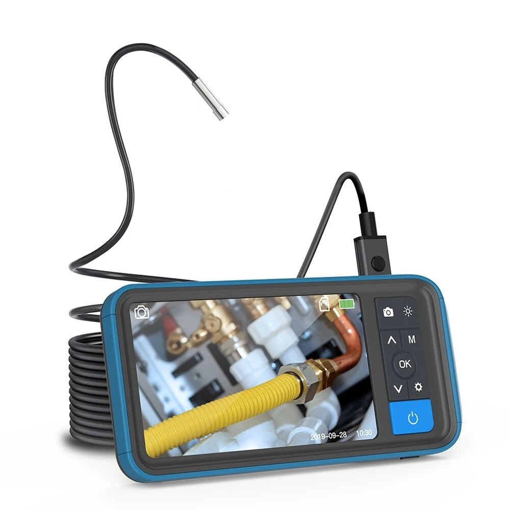 MS450 5.5mm Borescope | 1080P HD Snake Camera - 4.5 Screen, Waterproof for Pipe & Sewer Inspection