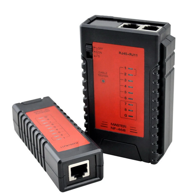 NOYAFA NF-468 Ethernet Cable Tester | RJ45 RJ11 Network & Phone Line Tester