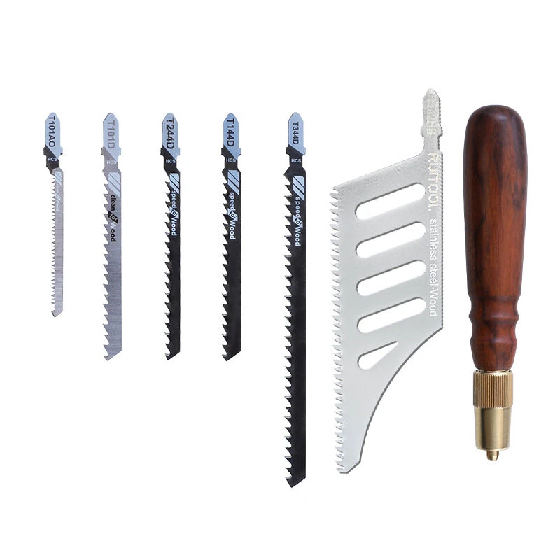 Mini Hand Saw Set - Steel Blades & Wood Handle for Woodworking DIY | Precision Cutting