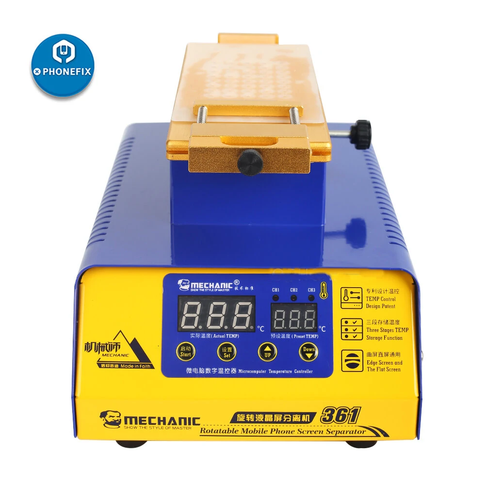 Mechanic 110 LCD Preheating Machine | 110v/220v Touch Screen Separator for iPhone Samsung Tablet