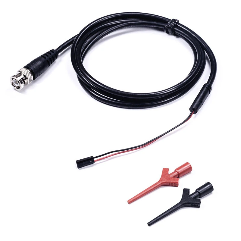Oscilloscope Probe with BNC & IC Clip | RG58 Digital Circuit Tester for Electronics