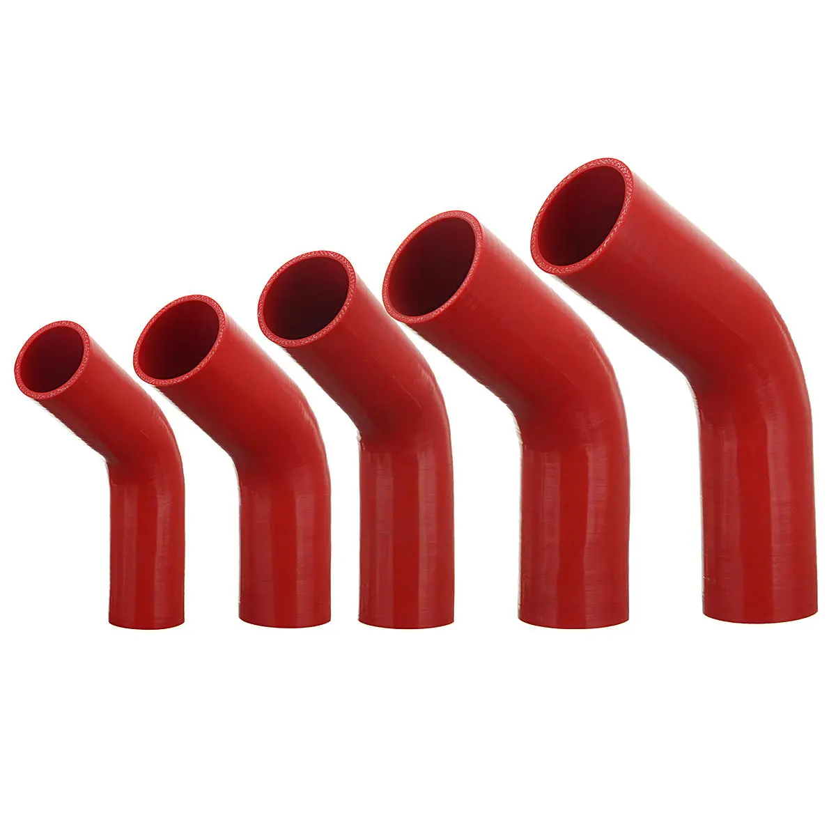 Silicone Hose - 60 Degree Elbow Bend for Auto Air Water Coolant Pipe Tube