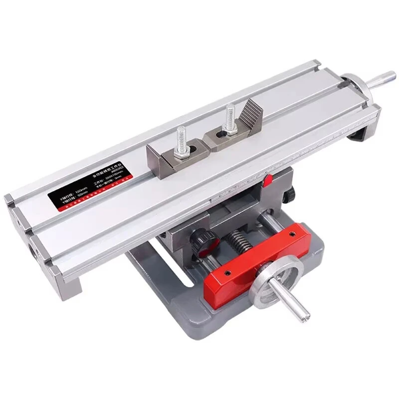 2-Axis Milling Machine Worktable | 4-Way Heavy-Duty Compound Table for Milling & Drilling