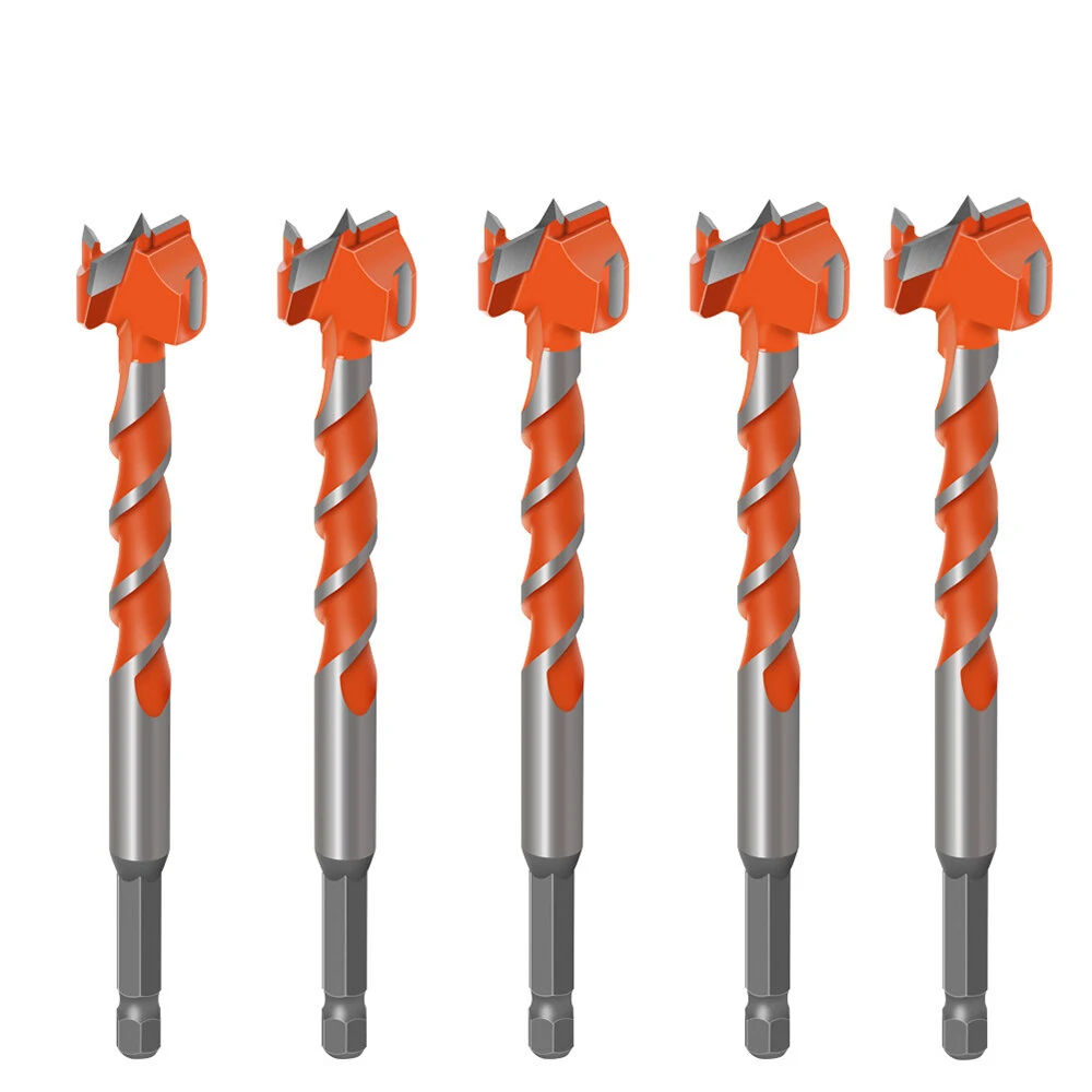 JGZUI 7mm Hex Shank Core Drill Bit | 16mm-25mm Hole Saw Cutter for Woodworking