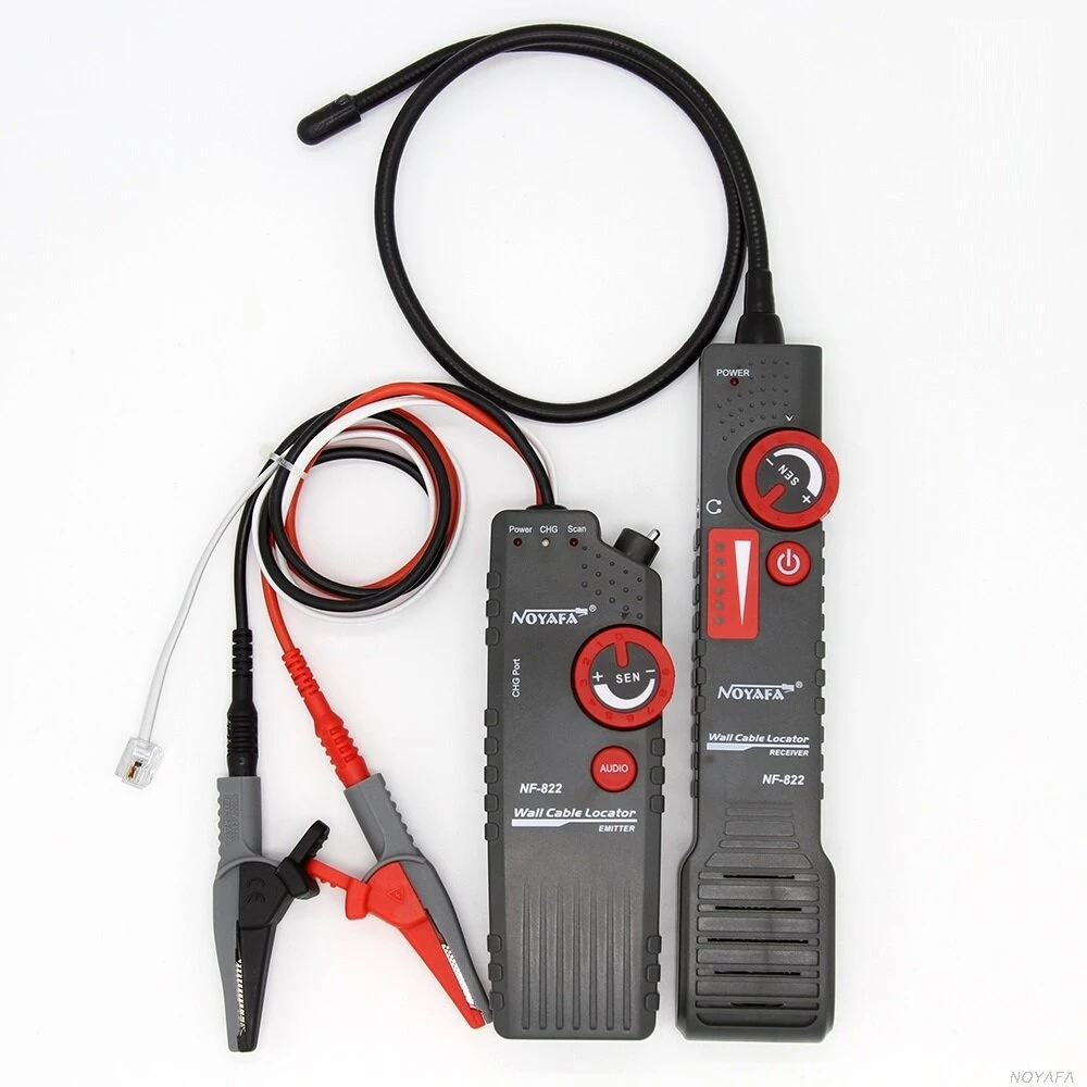 NOYAFA NF-822 Underground Cable Locator | 0-30m Depth & 1000m Length Tester