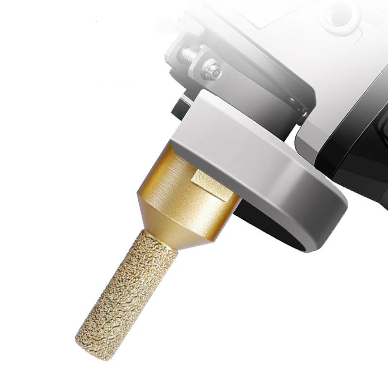 M14 Adapter Diamond Router Bit | 46 Grit for Slate & Stone | 8/10/12mm Sizes