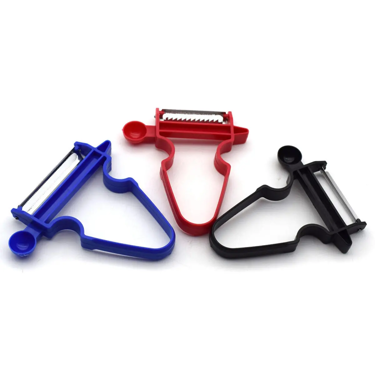 3pcs Stainless Steel Slicer Shredder Peeler - Julienne Cutter & Zesters Tools