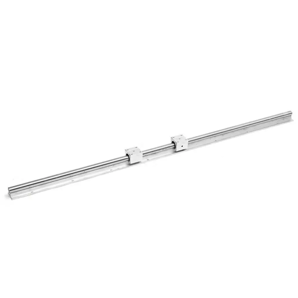 Machifit SBR12 1000mm Linear Rail Guide - 2 SBR12UU Bearing Blocks | Optical Axis