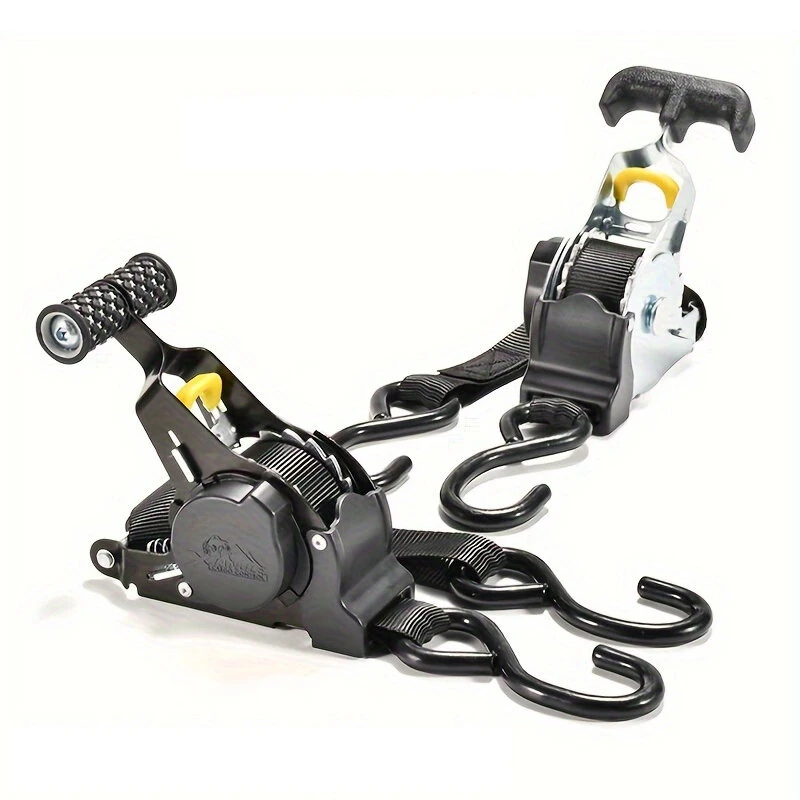Automatic Retractable Stretch Straps - Polyester 3.3m 680KG - Rust & Wear Resistant