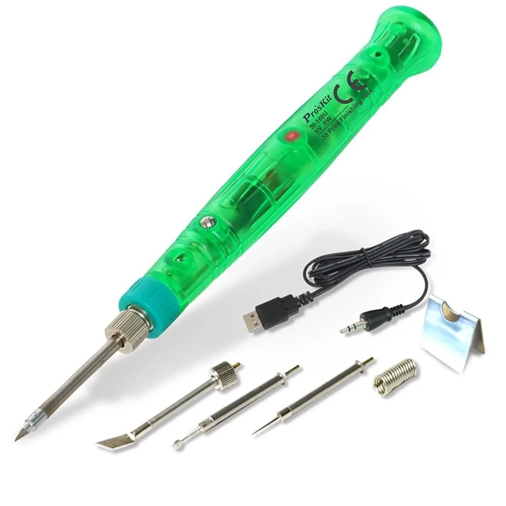 Pro'sKit SI-169U Soldering Iron Pen | USB 5V 8W Portable | Mini Welding Repair Tool