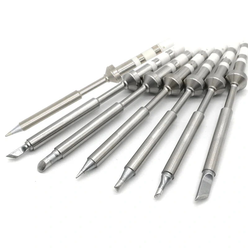 Replacement Black Chrome Soldering Iron Tips | Digital LCD Compatible